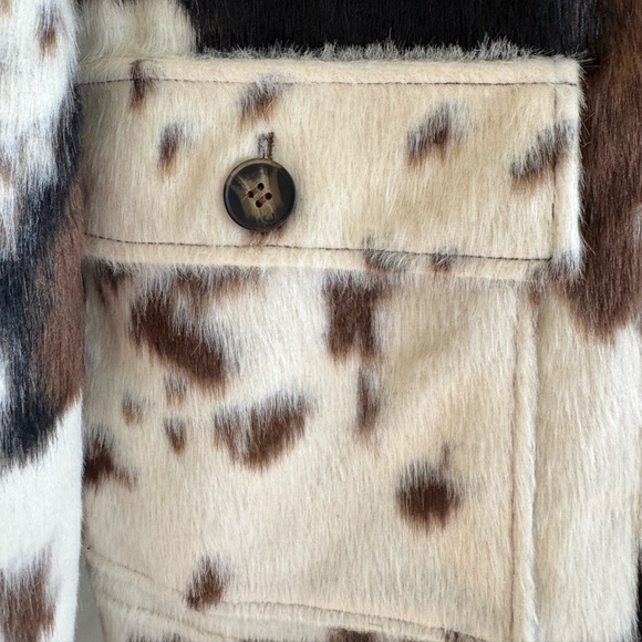 Bernardo cow print jacket - Picture 3 of 6